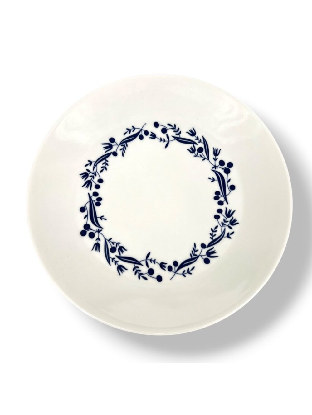 Royal Doulton Fable Garland 10.5" Porcelain Dinner Plates Set Of 2 White Blue